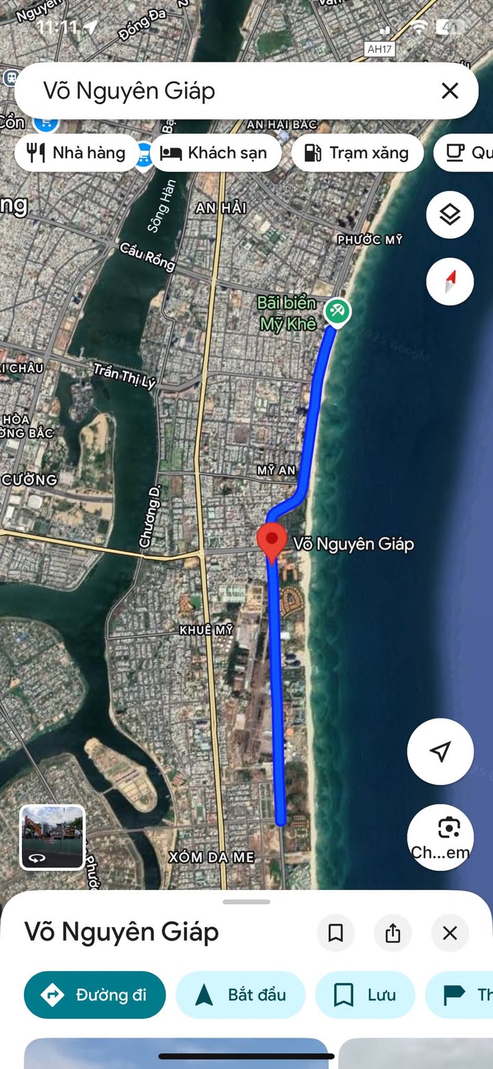 Đất nền 156m² mặt tiền Võ Nguyên Giáp Đà Nẵng - Tiềm năng đầu tư lớn!