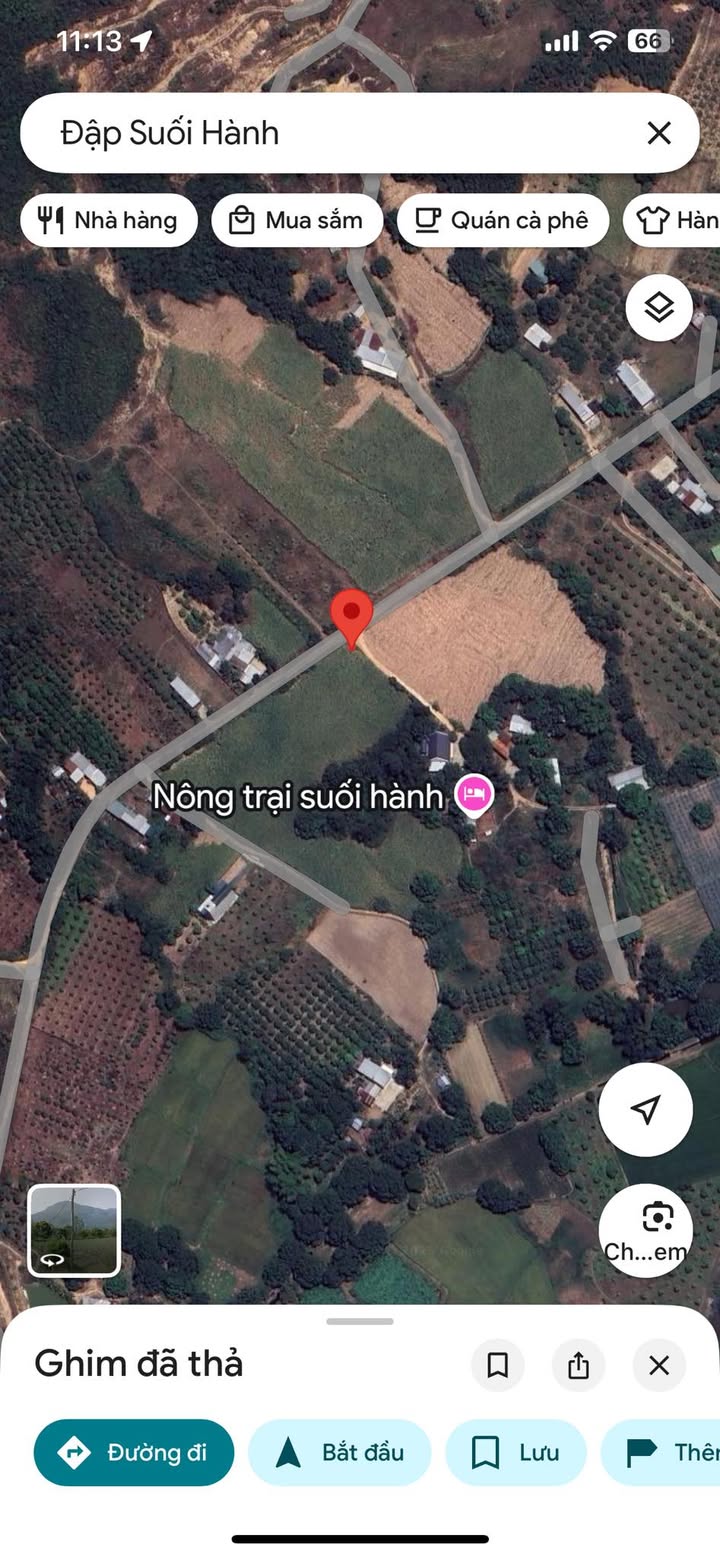 Đất mặt tiền đường đập Suối Hành - 1099m² chỉ 850 triệu - Đầu tư sinh lời ngay!