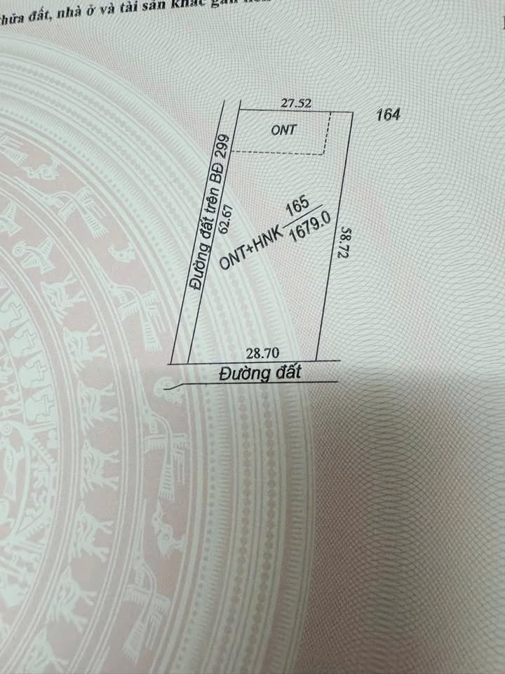 Đất Hảo Đước, Châu Thành 1679m² giá chỉ 650 triệu - Cơ hội đầu tư tuyệt vời!