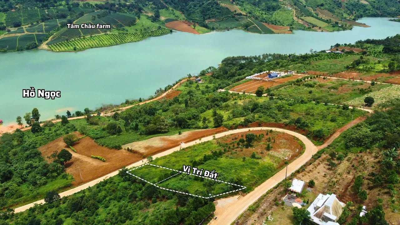 Đất liền kề Lộc Tân, Bảo Lâm - Diện tích 1017m², giá 2.9 tỷ - View Hồ Ngọc tuyệt đẹp!
