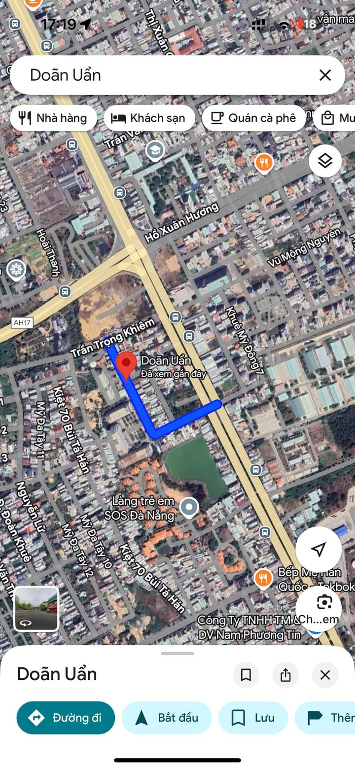 Đất nền 150m² đường Doãn Uẩn, Đà Nẵng - Cách biển chỉ 3 phút!