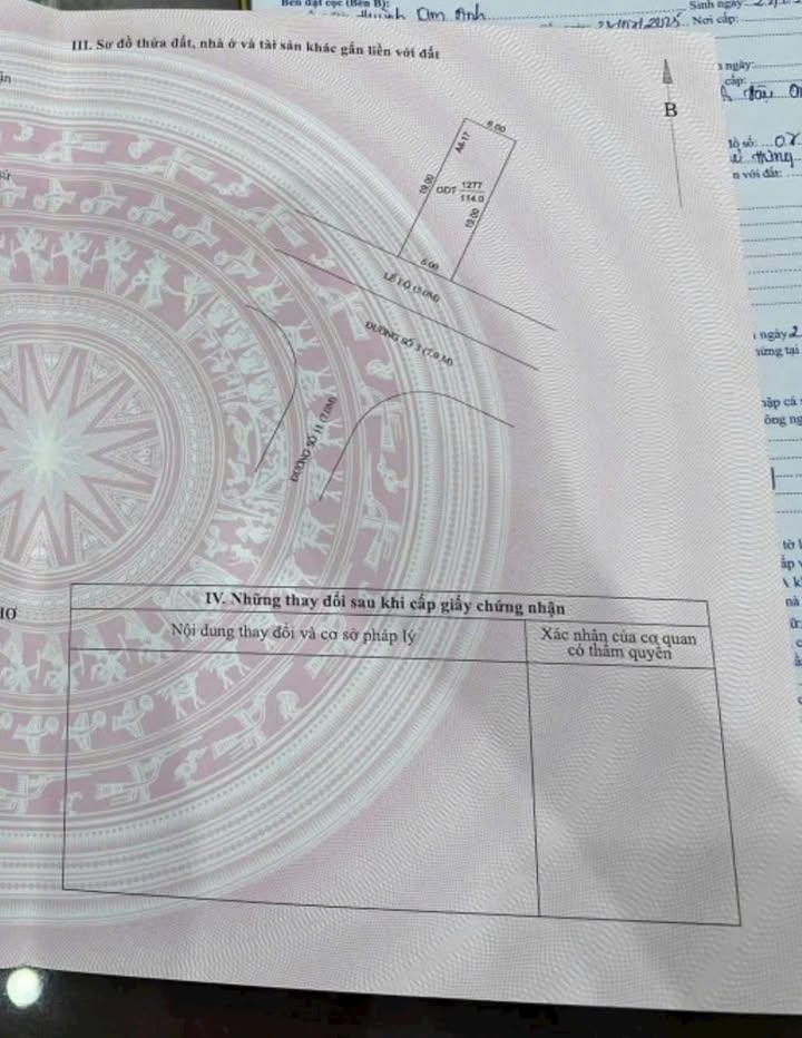 Đất nền Nam Long 1, Cái Răng 114m² giá 4.3 tỷ - Đối diện Trường Việt Hoa!