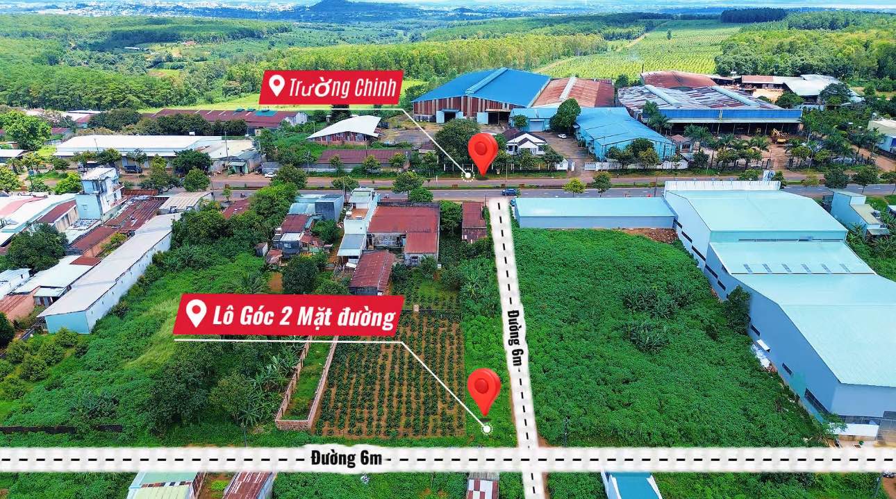 Đất nền Hẻm 1390 Trường Chinh, Pleiku 210m² chỉ 600 triệu - Cơ hội đầu tư hấp dẫn!