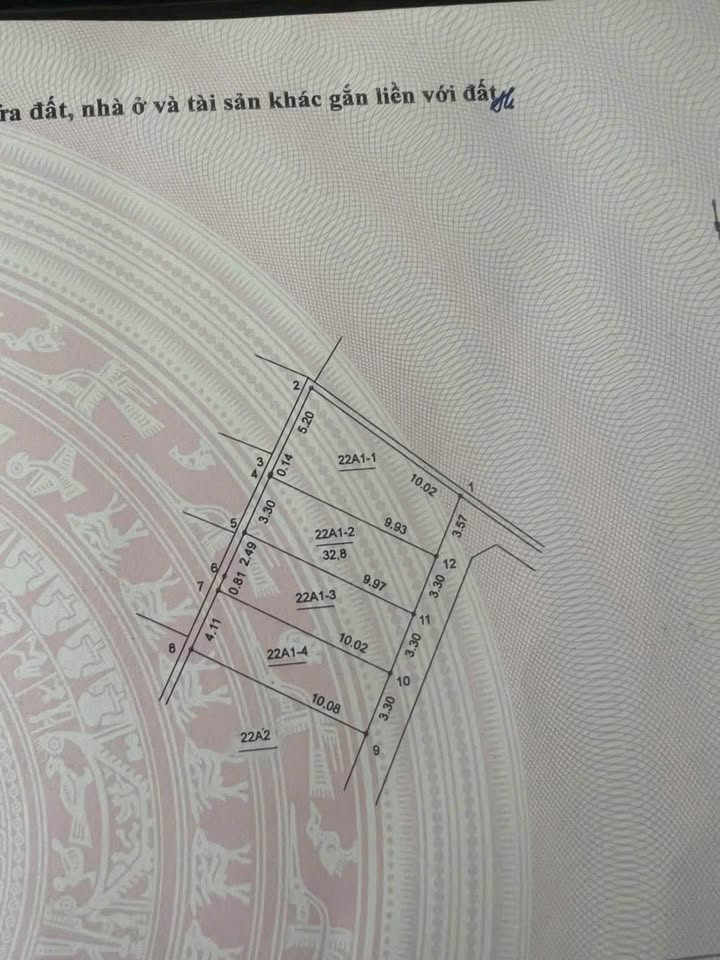 Đất nền 33m² quận Hoài Đức - Gần Đại học Kiểm sát, giá tốt không thể bỏ qua!