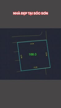 Nhà riêng tại xã Tiên Dược, Sóc Sơn 168m² - Đường ô tô vào tận nơi!