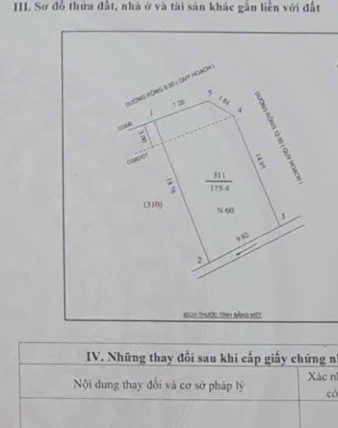 Đất Hai Mặt Tiền Đường Nguyễn Trãi, TP Vinh 175m² - Cơ hội đầu tư tuyệt vời!