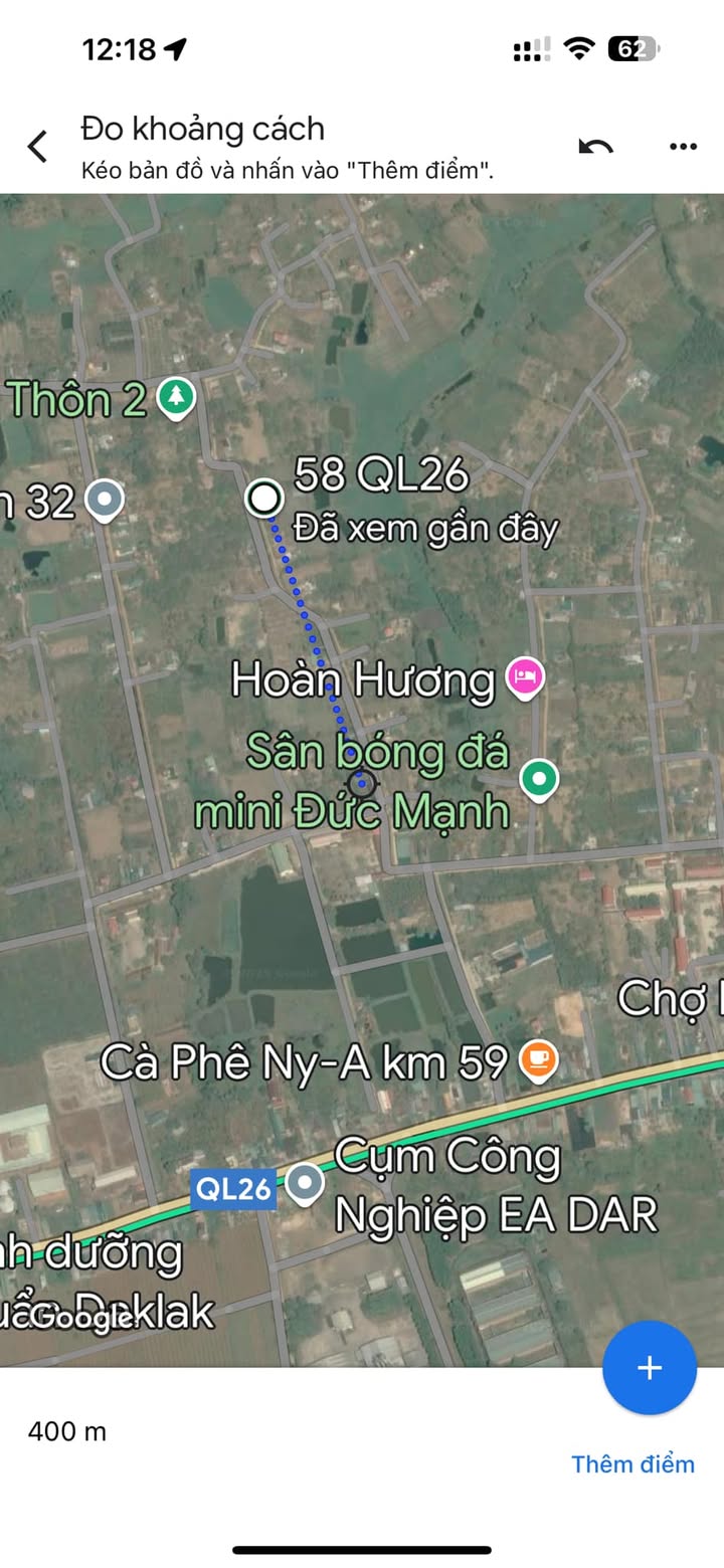 Đất thổ cư 1600m² xã Ea Đar chỉ 1.28 tỷ - Vị trí đẹp, tiện ích đầy đủ!