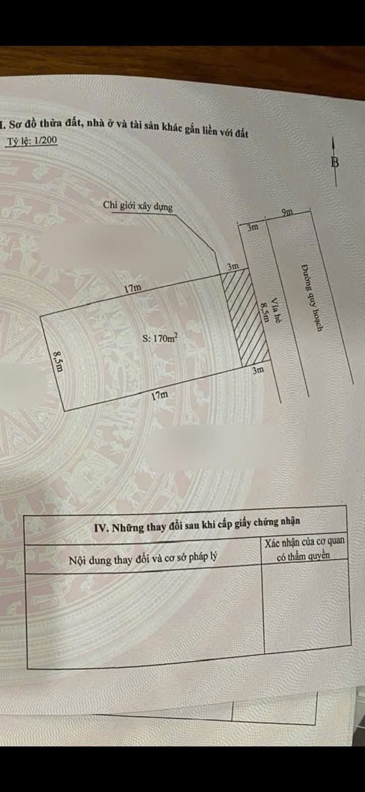 Đất nền đường Lê Hồng Phong, An Dương 170m² giá 17 tỷ - Cơ hội đầu tư tuyệt vời!