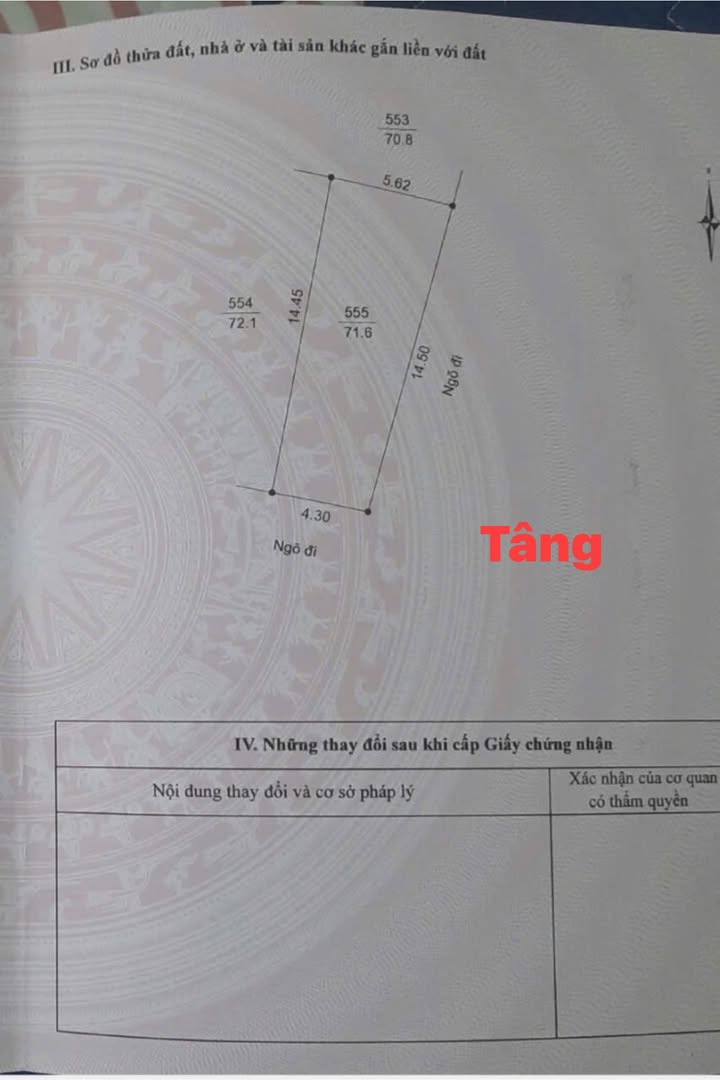 Đất nền góc xã Liên Hồng - 71,6m² giá chỉ 850 triệu - Cơ hội đầu tư tuyệt vời!