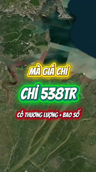 Đất vườn 134m² tại Tân Điền giá 538 triệu - View cánh đồng lúa tuyệt đẹp!