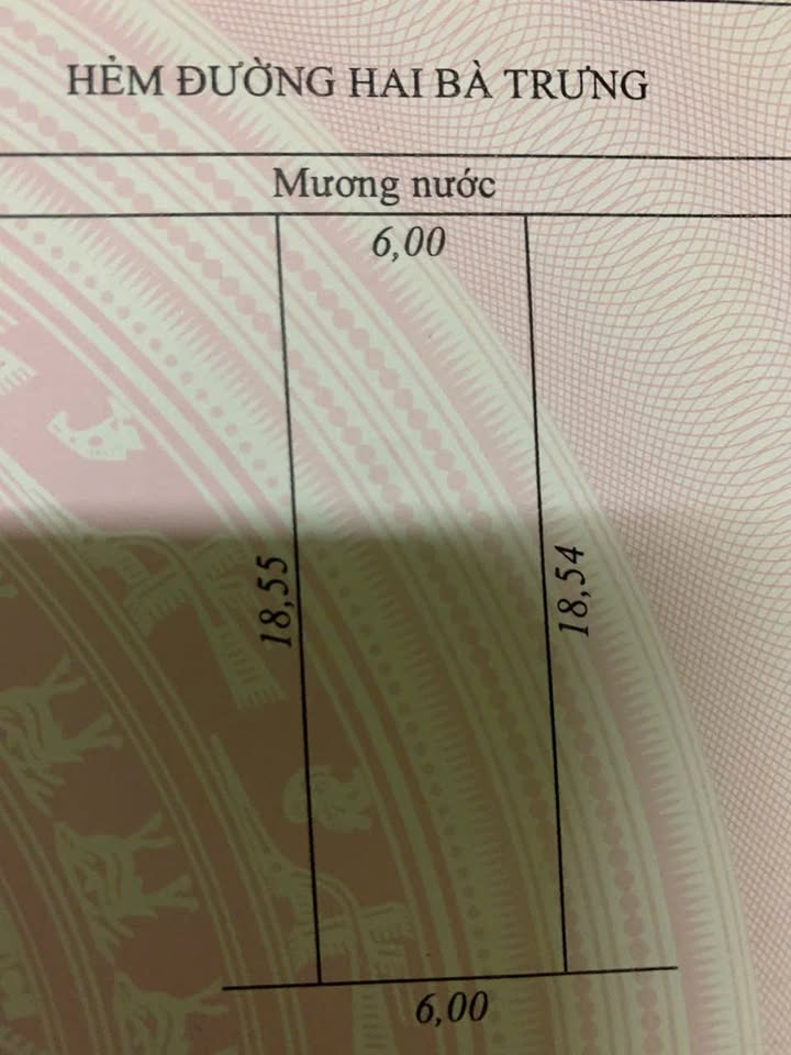 Đất ở Hẻm Hai Bà Trưng, Ayun Pa, Gia Lai - Rộng 6m, giá chỉ 580 triệu!