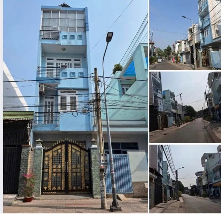 Nhà 1 trệt 3 lầu Trấn Biên Biên Hòa 80m² giá 5.3 tỷ - Hoàn công đầy đủ!