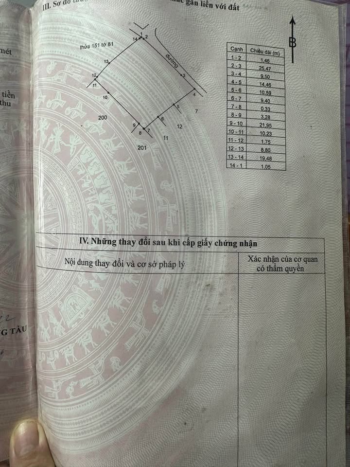 Đất nền Nghĩa Thành, Châu Đức 1200m² giá 7.5 tỷ - Thích hợp xây nhà vườn nghỉ dưỡng!