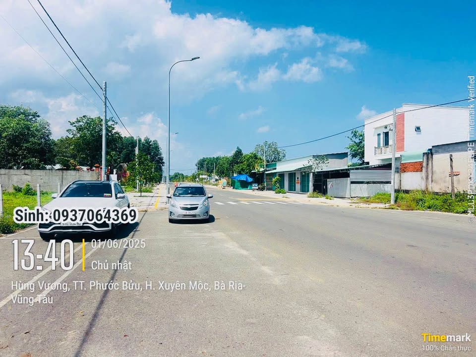 Đất nền mặt tiền đường Hùng Vương, Phước Bửu 2444m² giá 15 tỷ - Khu trung tâm sầm uất!
