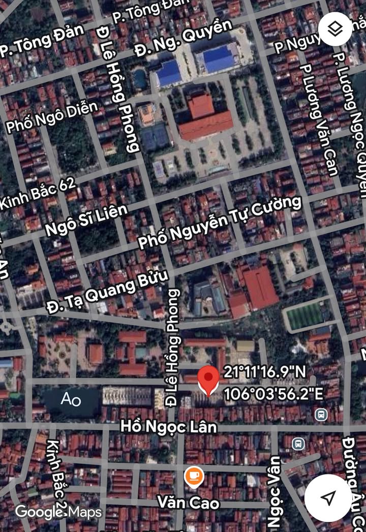 Đất liền kề đường Hồ Ngọc Lân, 73.7m² - Sổ đỏ chính chủ, giá chỉ 6 tỷ!