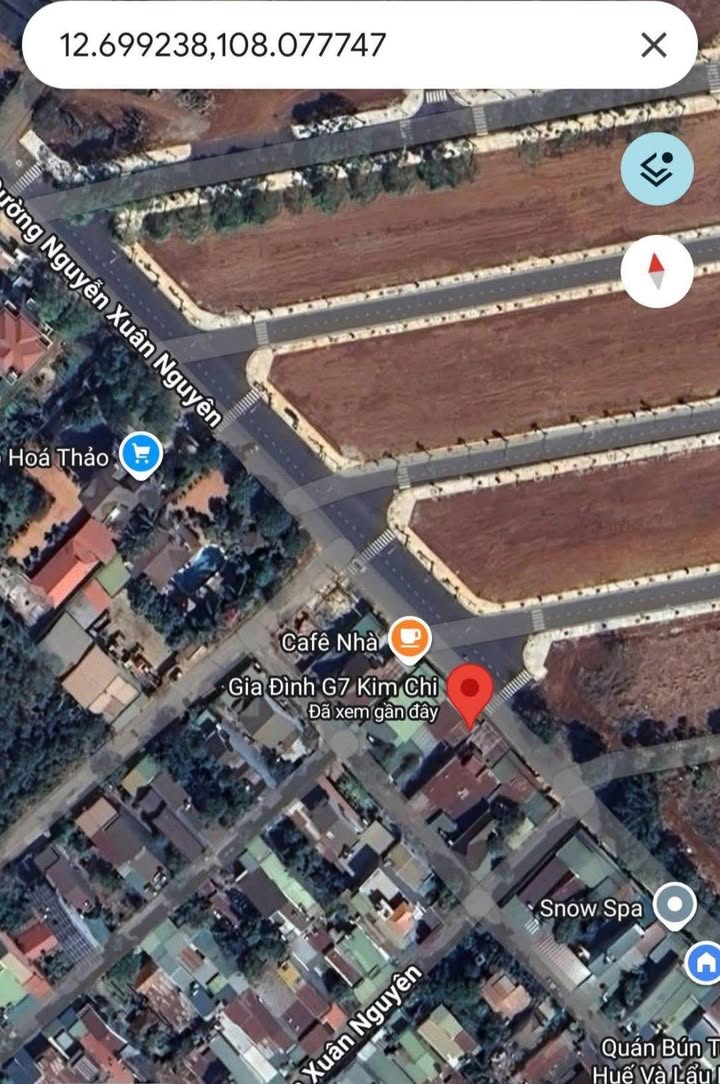 Đất nền mặt tiền đường Nguyễn Xuân Nguyên, Buôn Ma Thuột 107.5m² giá 5.7 tỷ - Đầu tư sinh lời ngay!