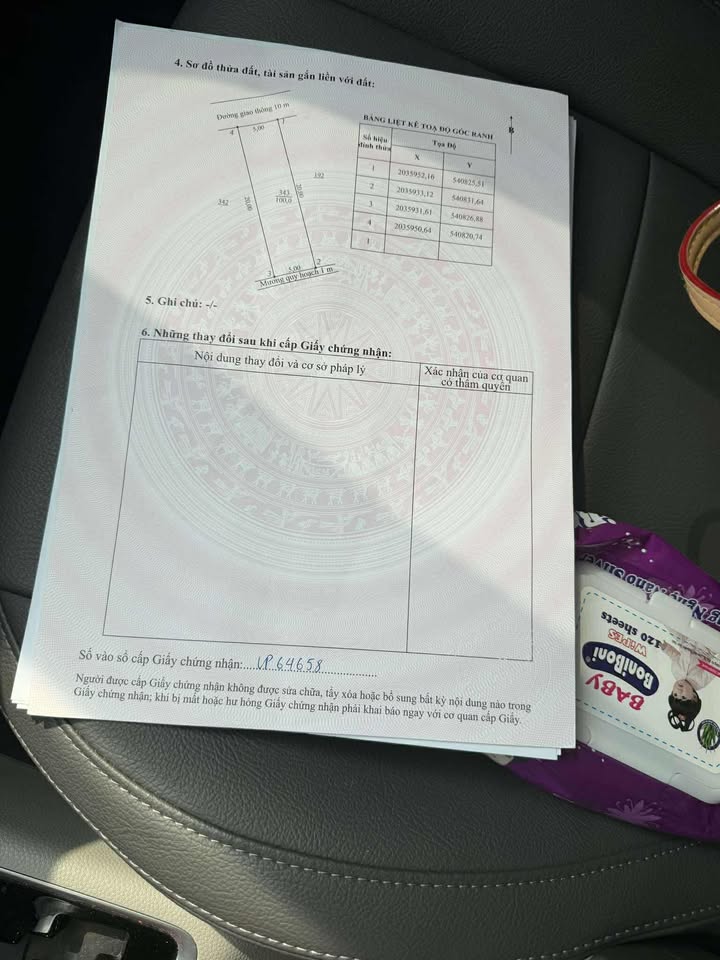 Đất nền Trần Phú, Hà Tĩnh 100m² giá 1 tỷ - Đường 10m, gần trường học!