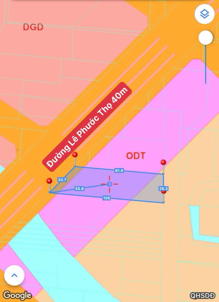 Đất nền 2461m² mặt tiền đường Lê Phước Thọ, Bình Thủy - Đầu tư sinh lời ngay!