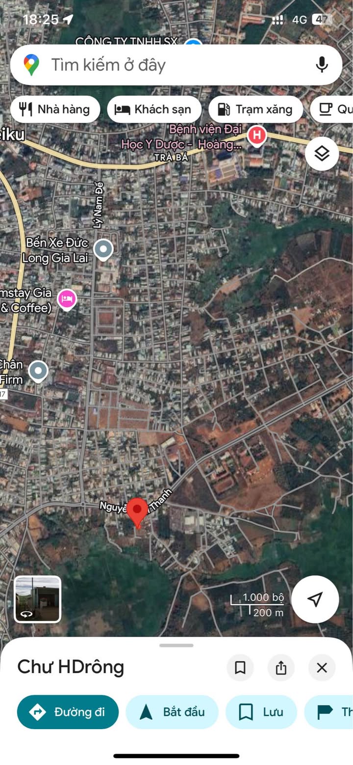 Đất Hẻm 230 Nguyễn Chí Thanh, Pleiku 150m² giá 850 triệu - Vị trí đắc địa cho đầu tư!