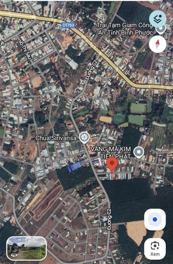 Đất thổ cư Tân Xuân Đồng Xoài 504m² giá thỏa thuận - Mặt tiền đường bê tông đông dân