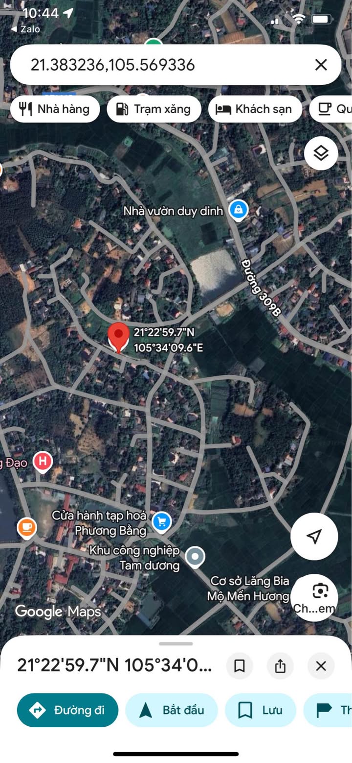 Đất nền Hương Đạo Tam Dương 100m² giá 1 tỷ - Bán gấp chính chủ!