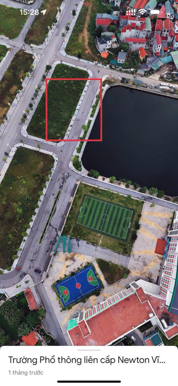 Đất nền Bắc Đầm Vạc 102m² giá 5.1 tỷ - View hồ tuyệt đẹp!