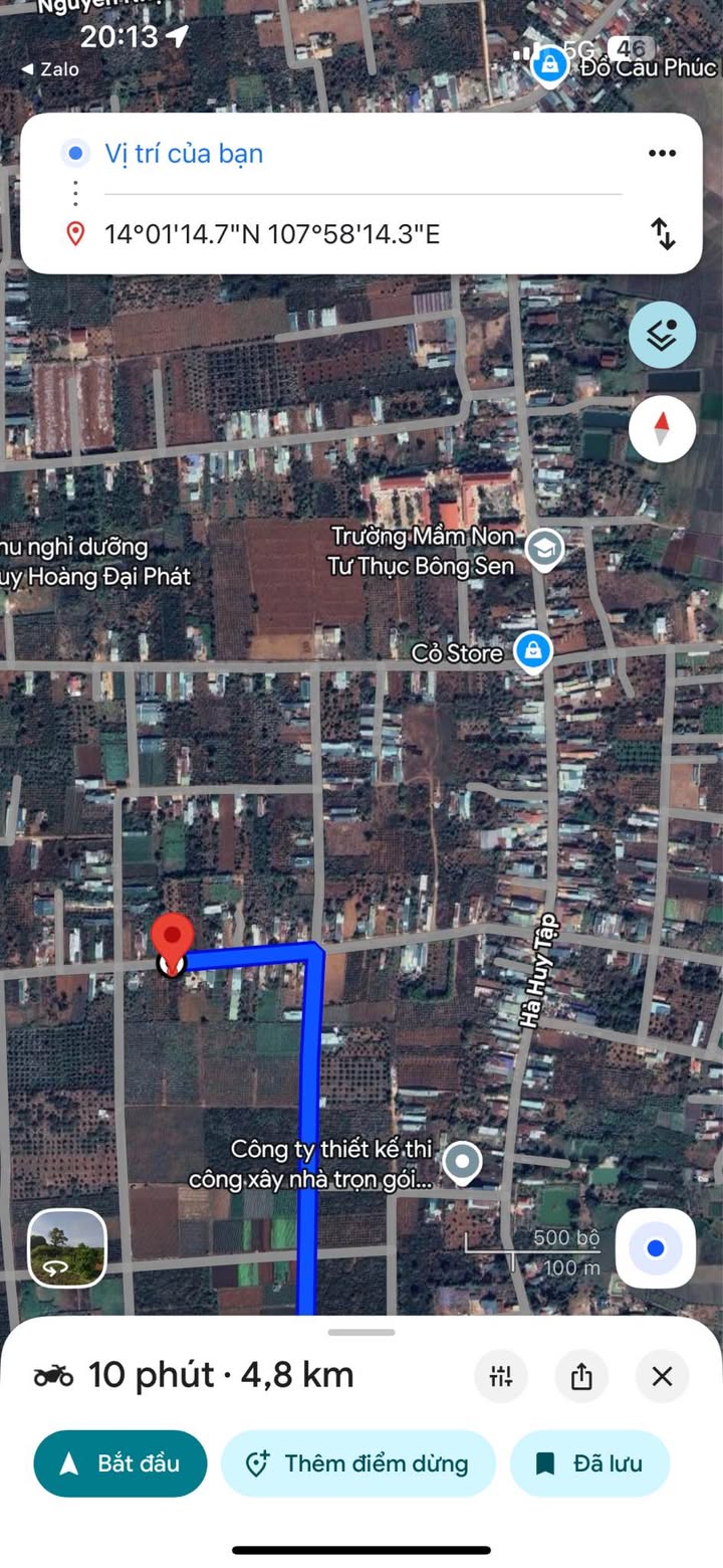 Đất nền hẻm chính Hà Huy Tập Pleiku 240m² giá 800 triệu - Đầu tư sinh lời ngay!