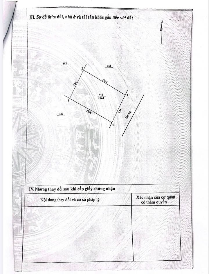 Đất thổ cư Thôn Quảng Tái, Trung Tú, 102m² giá 2 tỷ - Cơ hội đầu tư sinh lời!