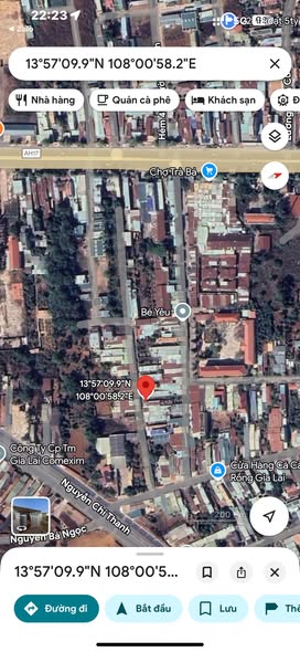 Đất nền Hội Phú, Pleiku 120m² giá 1.4 tỷ - Vị trí đẹp, sẵn sàng xây dựng!