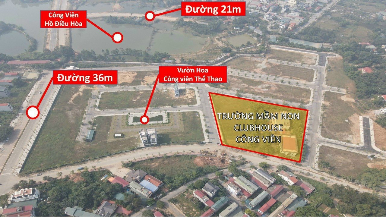 Đất nền Khu Đô Thị Vân Hội Center City 100m² giá 2 tỷ - Sổ hồng chính chủ