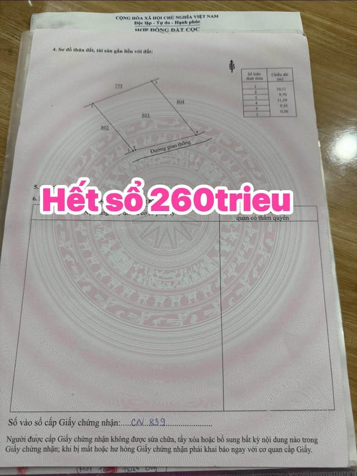 Đất nền Gia Canh, Định Quán 100m² giá 265 triệu - Sổ đỏ chính chủ!