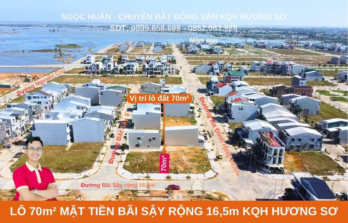 Đất nền Hương Sơ 70m² giá 1.65 tỷ - Sổ hồng chính chủ, vị trí đắc địa!