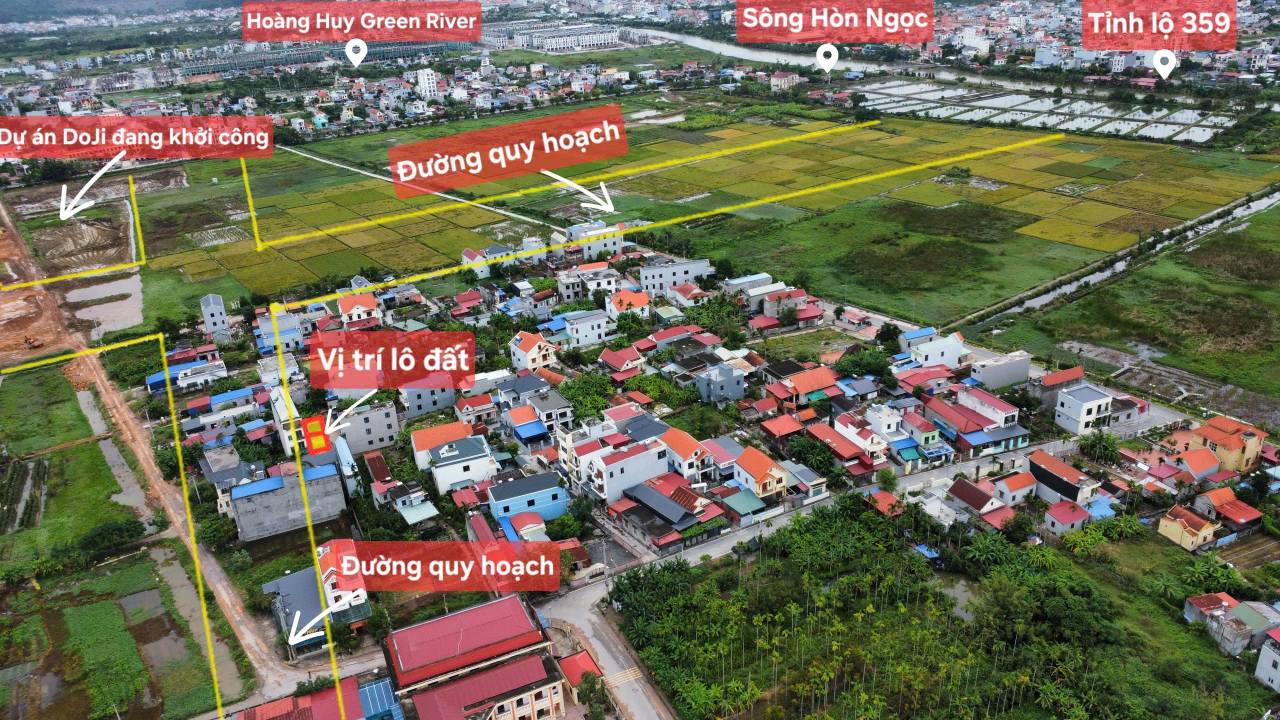 Đất nền Hoa Động, Thủy Nguyên 55m² giá chỉ 1.1 tỷ - Tiềm năng tăng trưởng cao!