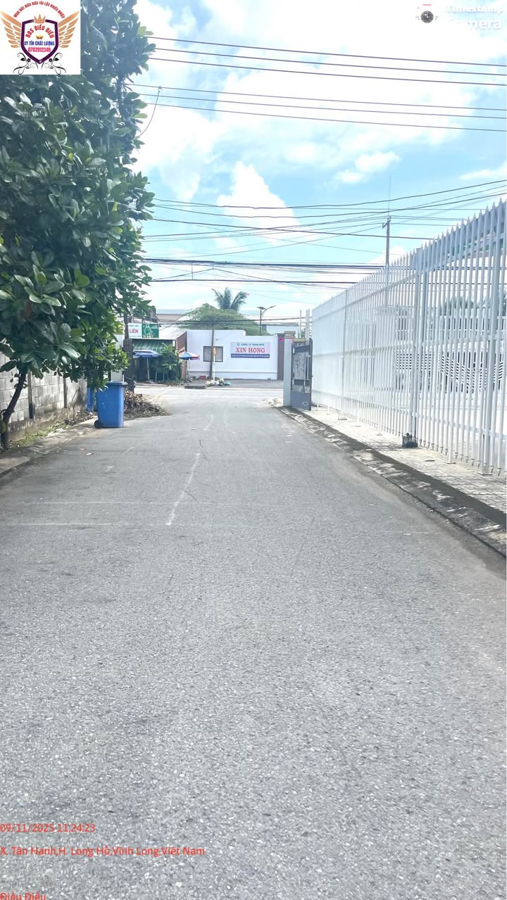 Đất nền Tân Hạnh Vĩnh Long 206m² giá 1.1 tỷ - Đường ô tô vào tận nơi!