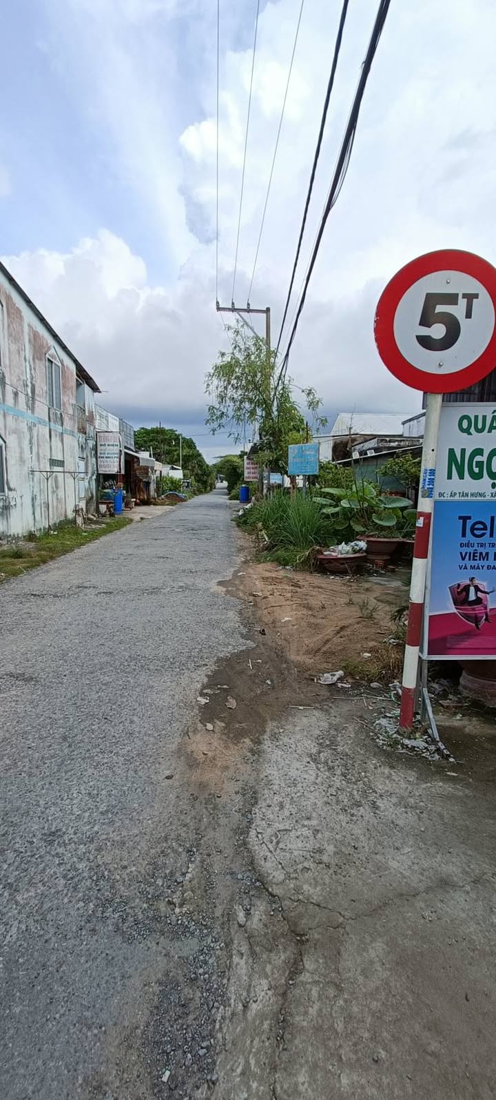 Đất nền mặt tiền đường nhựa Tân Hạnh, Vĩnh Long 253m² giá 6,5 triệu/m² - Cơ hội đầu tư tốt!