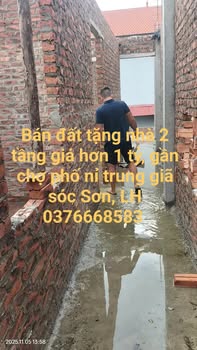 Đất nền 112m² tại Trung Giã, Sóc Sơn - Giá chỉ 1 tỷ, pháp lý chuẩn!