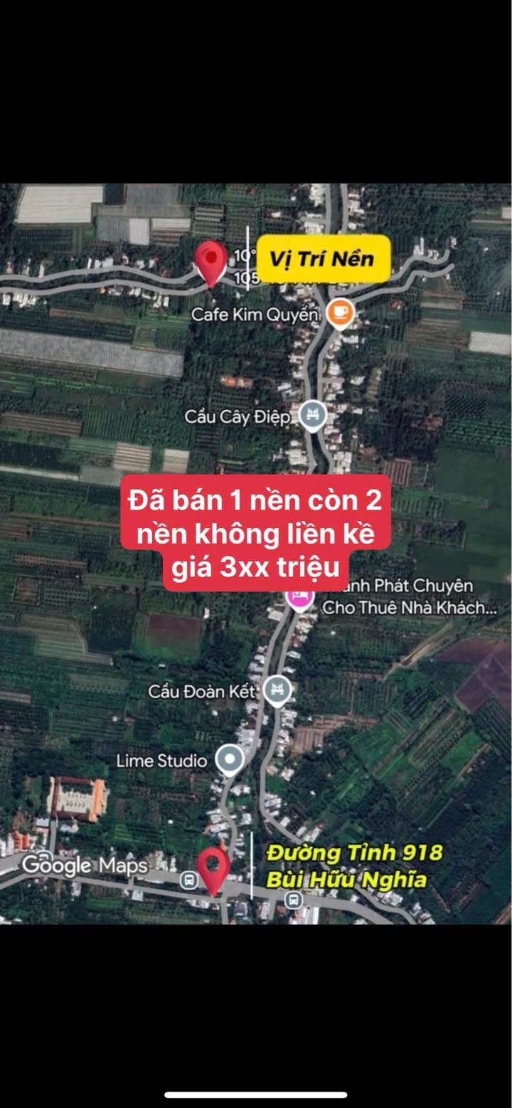 Đất thổ cư Giai Xuân, Phong Điền, Cần Thơ - Chỉ từ 300 triệu/nền, Sổ hồng sẵn!