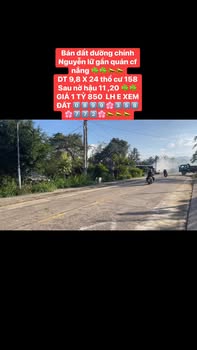 Bán lô đất đường Nguyễn Lữ, An Khê 235m² giá 1.85 tỷ - Đầu tư sinh lời!