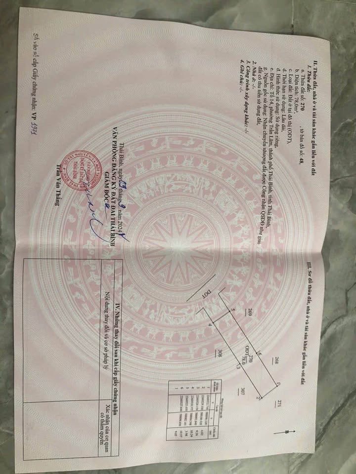 Đất kinh doanh Trần Lãm, Thái Bình 78m² giá 3 tỷ - Đầu tư sinh lời tuyệt vời!