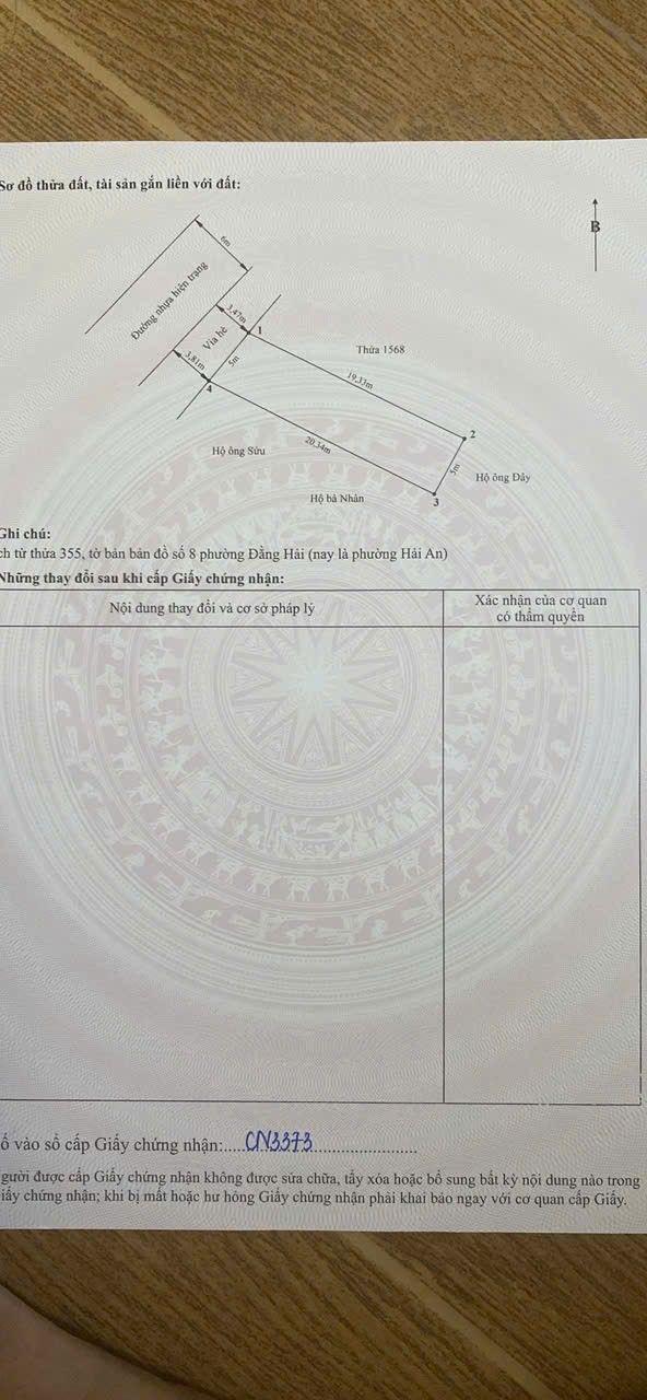 Lô đất Đằng Hải 97,7m² giá 6 tỷ - Tiện ích kinh doanh tuyệt vời!