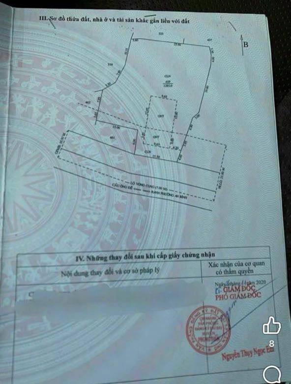 Đất nền mặt tiền Lộ Vòng Cung, Mỹ Khánh, 1285m² giá 11 tỷ - Cơ hội đầu tư hấp dẫn!