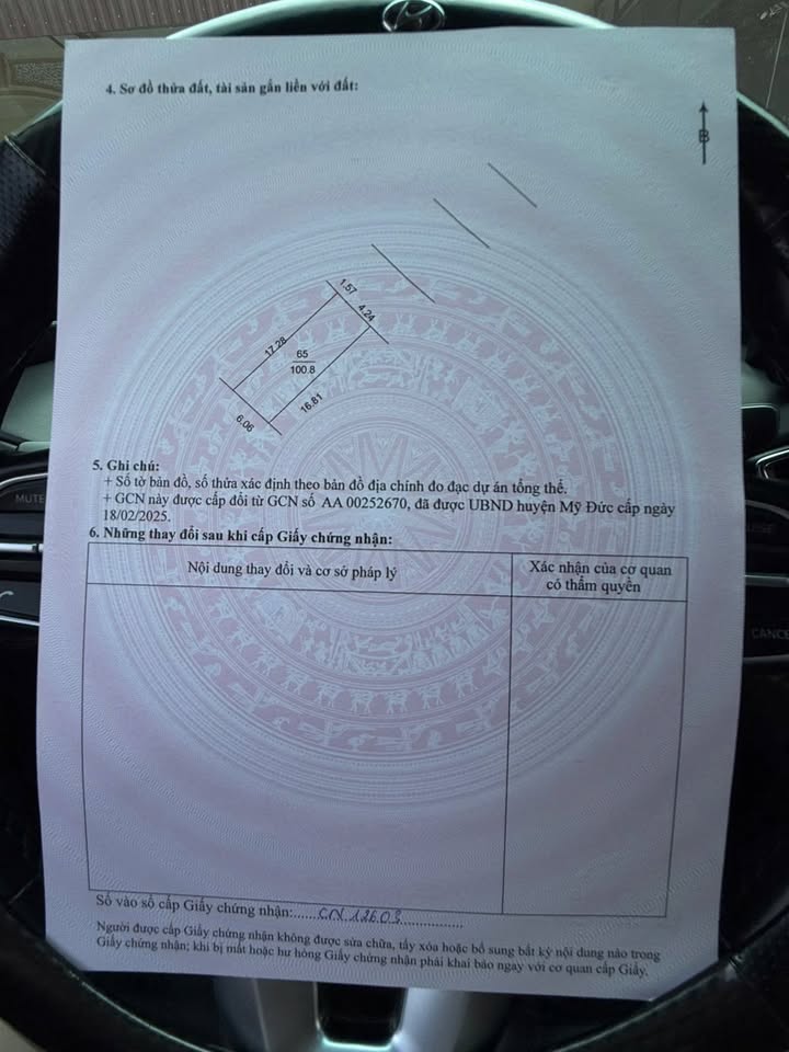 Đất thổ cư Bờ Và, Thượng Lâm, Mỹ Đức 100m² giá 3 tỷ - Kinh doanh sầm uất!