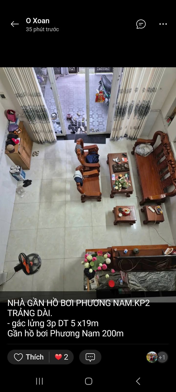 Nhà riêng Trảng Dài, Biên Hòa 95m² giá 1.79 tỷ - Gần hồ bơi Phương Nam!