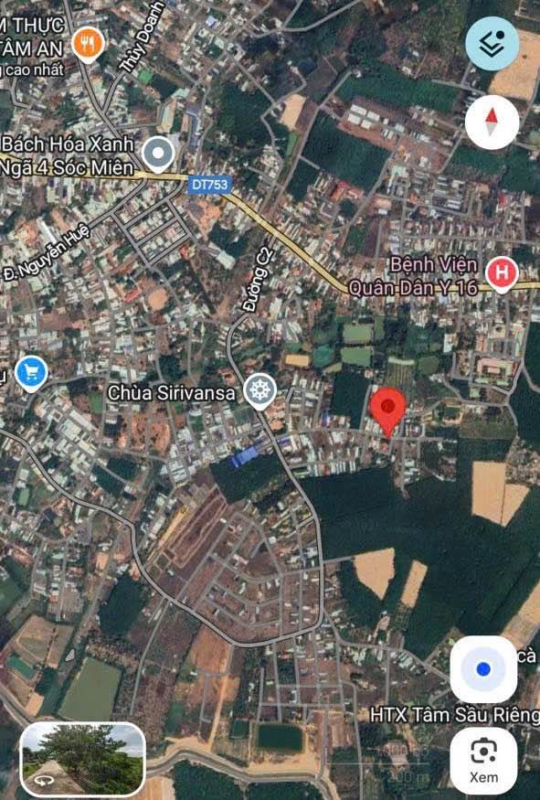 Đất nền Tân Xuân, Đồng Xoài, Bình Phước 195m² - Vị trí đẹp, cơ hội đầu tư hấp dẫn!