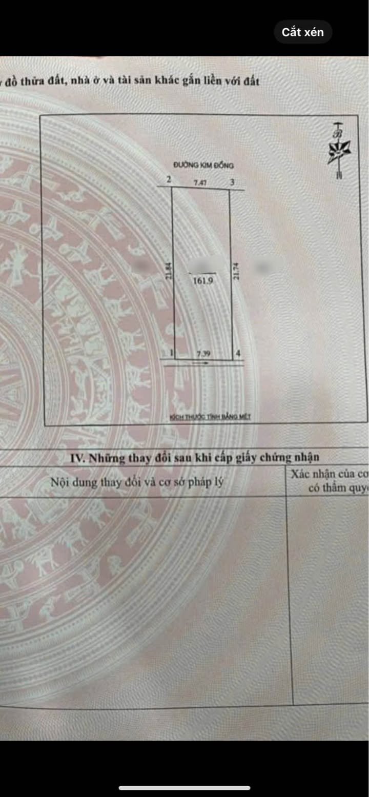 Bán nhà 3 tầng mặt đường Kim Đồng, Hưng Bình 161.9m² giá 18 tỷ - Đầu tư sinh lời ngay!