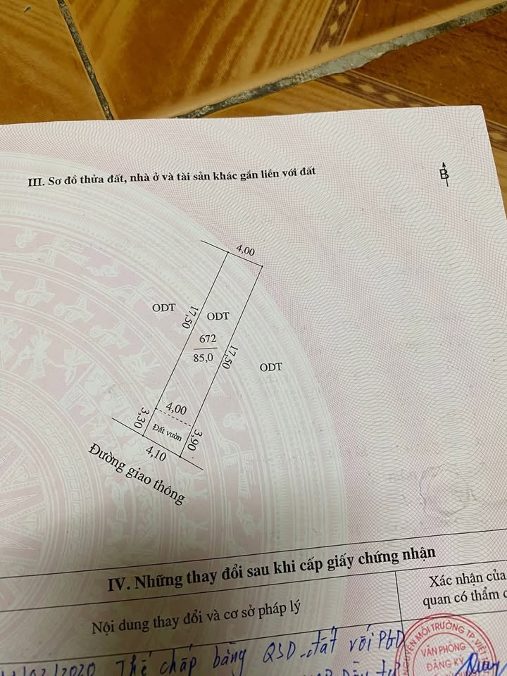 Đất chính chủ bán gấp tại phường Minh Phương, Việt Trì 85m² - Giao thông thuận tiện!