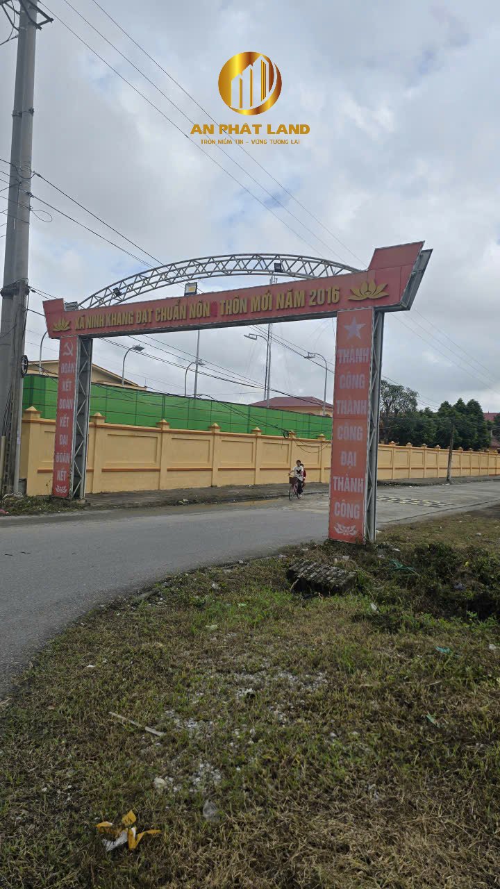 Đất nền Ninh Khang 119m² giá 4 tỷ - Khu dân cư sầm uất, tiện ích đa dạng!