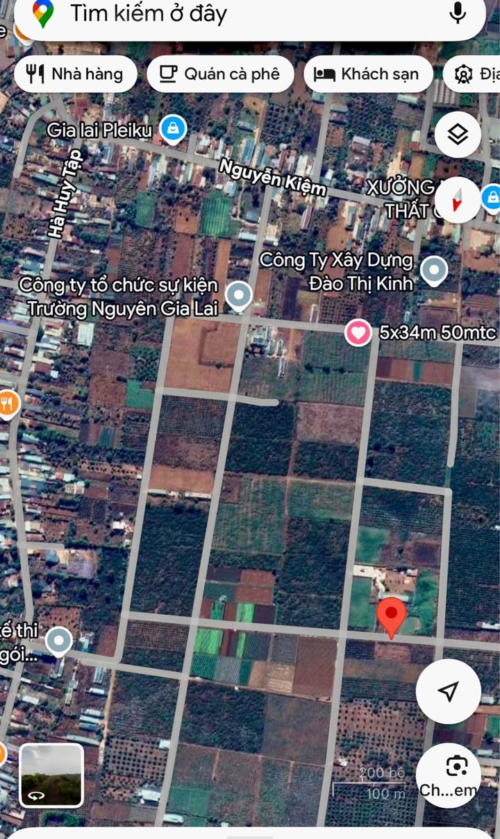 Đất nền hẻm 46 Nguyễn Kiệm, Pleiku 122.5m² - Cơ hội đầu tư không thể bỏ lỡ!