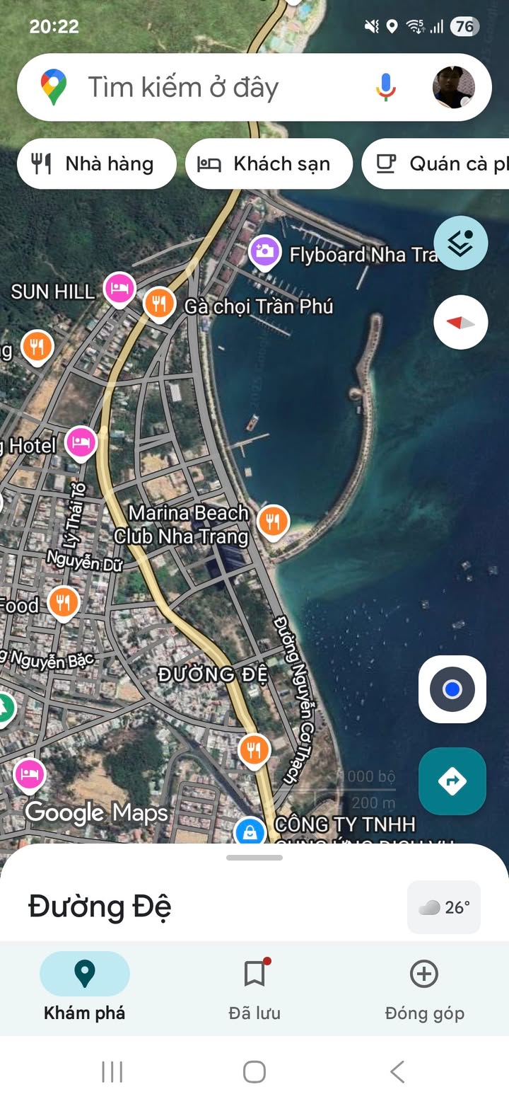 Đất nền đường Nguyễn Cơ Thạch, phường Vĩnh Hòa, Nha Trang 406m² - Hướng Đông view biển đẹp!