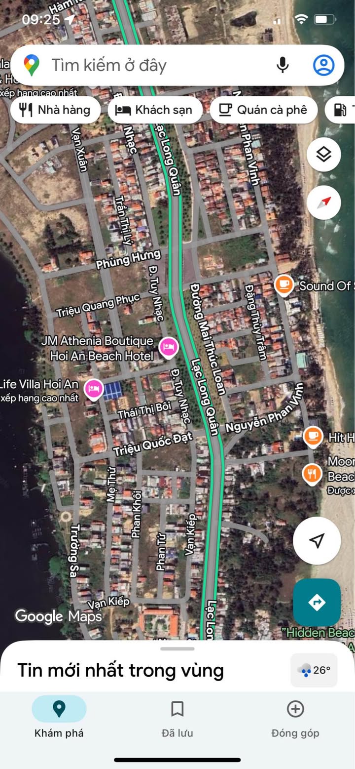 Đất nền biển Tân Thành - Hội An 190m² giá 37 triệu/m² - Cơ hội đầu tư hấp dẫn!